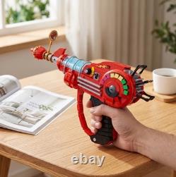 Moc Cosmic Scifi Comic Con RayGun Buiding Block Set 1210pcs Red Retro