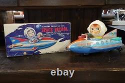 Modern Toy Space Patrol Vintage Tin Toy Robot Made in Japan withBox CIB Rare