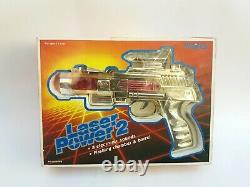 N. O. S Vintage Weina Laser Power 2 Space Gun Battery Oper