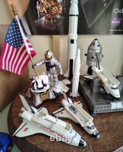 NASA Apollo Saturn V Rocket & Space Shuttle Astro Vintage BIG Lot Toys / Models