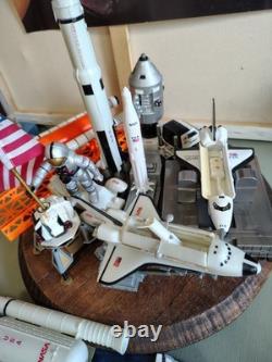 NASA Apollo Saturn V Rocket & Space Shuttle Astro Vintage BIG Lot Toys / Models