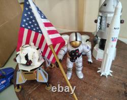 NASA Apollo Saturn V Rocket & Space Shuttle Astro Vintage BIG Lot Toys / Models