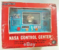 NASA CONTROL CENTER 1960s Space Toy Modern Toys Masudaya Japan Boxed Vintage 60s