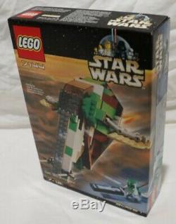 NEW IN BOX LEGO Star Wars Original Slave 1 (7144) in MINT Condition