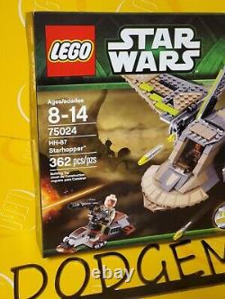 NEW RETIRED LEGO STAR WARS #75024 HH-87 STARHOPPER SET With 362pc withrare obi-wan