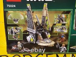 NEW RETIRED LEGO STAR WARS #75024 HH-87 STARHOPPER SET With 362pc withrare obi-wan