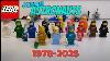 New Lego Classic Space Astronauts U0026 My Collection 1978 2025 All Minifigure Colours