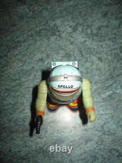 Nice Vintage Spaceman Tin Toy Shudo Wind Up Tinplate Apollo Nasa Astronaut Robot