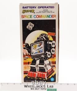 No. 109 Battery Operated Super Space Commander 1970s HK Hong Kong Vintage Robot