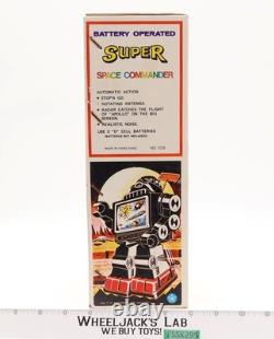 No. 109 Battery Operated Super Space Commander 1970s HK Hong Kong Vintage Robot