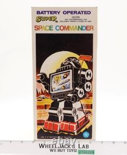 No. 109 Battery Operated Super Space Commander 1970s HK Hong Kong Vintage Robot