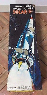 Nomura Toy Thunderbird No. 1 Space Rocket SOLAR X- Vintage Rare