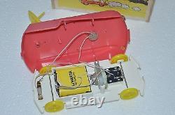 OLDSTOCK 1992 VTG Russian Soviet TOY SPACE SHIP BATTERY LUNOHOD car MOON WALKER