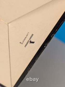 Ohio Art Whirling Space Capsule Top with Box Vintage Spinning Astronaut Tin Toy