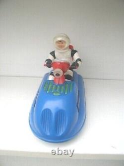 Old asakusa space vehicle motorcycle scotter japan astronaut commando toy FREE