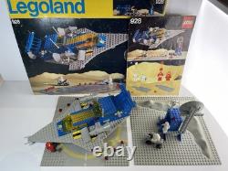 Original Vintage Lego Set 928 Space Ship Moon Base Blue Box Instructions