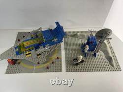 Original Vintage Lego Set 928 Space Ship Moon Base Blue Box Instructions