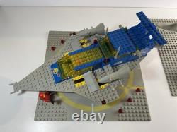 Original Vintage Lego Set 928 Space Ship Moon Base Blue Box Instructions