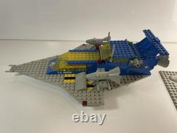 Original Vintage Lego Set 928 Space Ship Moon Base Blue Box Instructions