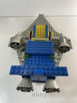 Original Vintage Lego Set 928 Space Ship Moon Base Blue Box Instructions