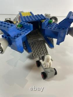 Original Vintage Lego Set 928 Space Ship Moon Base Blue Box Instructions