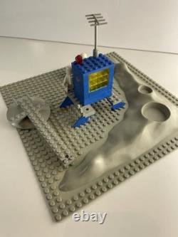 Original Vintage Lego Set 928 Space Ship Moon Base Blue Box Instructions