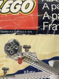 Original Vintage Lego Set 928 Space Ship Moon Base Blue Box Instructions