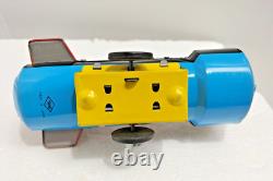 Original Vintage Tin Litho Toy Space Patrol PD Yone Yonezawa Japan works AF