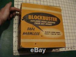 Original Vintage full case BLOCKBUSTER CAP BOMB 36 PIECES palmer plastic
