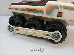 PROGRAMMED TOY SPACE LUNOKHOD Electronica IM11 Robot Car Soviet Cosmos Vintage