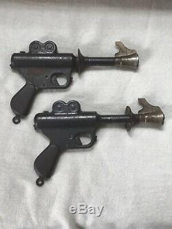 Pair Of Vintage 1930's Buck Rogers Space Pop Guns From Daisy