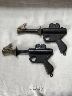 Pair Of Vintage 1930's Buck Rogers Space Pop Guns From Daisy