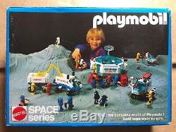 Playmobil Space Series 9728 Astronaut Robot Mattel Vintage 1984 New Sealed Box