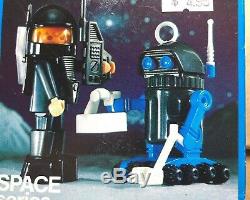 Playmobil Space Series 9728 Astronaut Robot Mattel Vintage 1984 New Sealed Box