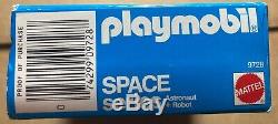 Playmobil Space Series 9728 Astronaut Robot Mattel Vintage 1984 New Sealed Box