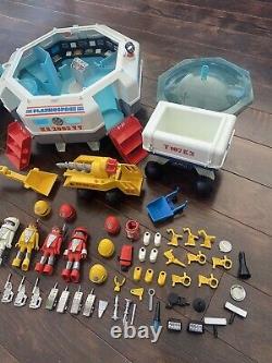 Playmobil lot playmospace Vintage 1980s Space Station #3536 Space Shuttle #3534