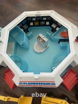 Playmobil lot playmospace Vintage 1980s Space Station #3536 Space Shuttle #3534