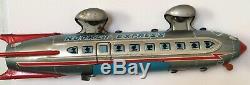 RARE 1950s Vintage LINEMAR ROCKET EXPRESS Space Rocket Monorail Cable Car WORKS