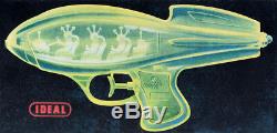 RARE Boxed Vintage Plastic Space Gun Water Pistol Made by Ideal