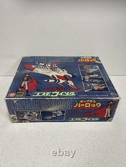 RARE Large 1979 Vintage Takara Captain Harlock Cosmo Wing DX Space Ship Popy