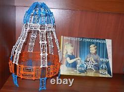 RARE! Old Russian toy space vintage soviet Rocket children designer constructor