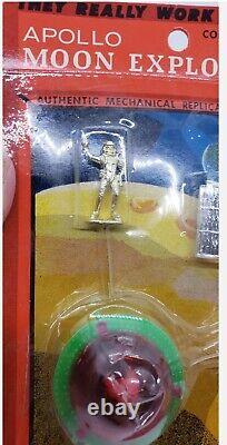 RARE SET OF 3 Vintage 1970 Apollo Moon Space Rocket Imperial Toys Astronaut NOS