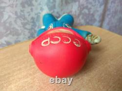 RARE USSR VINTAGE Soviet doll rubber soft toy Cosmonaut Astronaut space