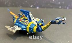 RARE VINTAGE 1980's Fashion Toys Transformer Space Dragon Ship Diecast Figure