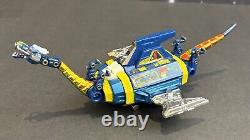 RARE VINTAGE 1980's Fashion Toys Transformer Space Dragon Ship Diecast Figure