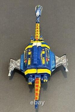 RARE VINTAGE 1980's Fashion Toys Transformer Space Dragon Ship Diecast Figure