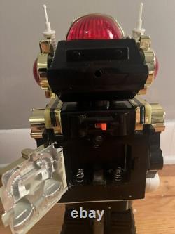 RARE VINTAGE 1985 13 STAR ROTO ROBOT With SPACE GUN SON AI TOYS