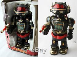 RARE VINTAGE 1985 SPACE WARRIOR ROBOT HUGE 38/40cm CHENG CHING NEW