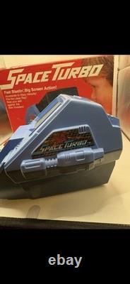 RARE VINTAGE 1985 TOMY SPACE TURBO TABLETOP ELECTRONIC GAME#7062 IN BOX Turns on