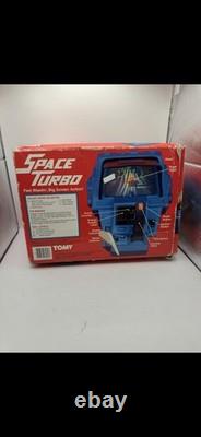 RARE VINTAGE 1985 TOMY SPACE TURBO TABLETOP ELECTRONIC GAME#7062 IN BOX Turns on